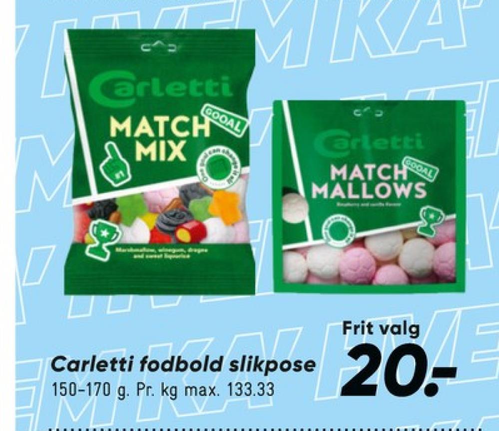 Carletti Match Mix, Slikposer