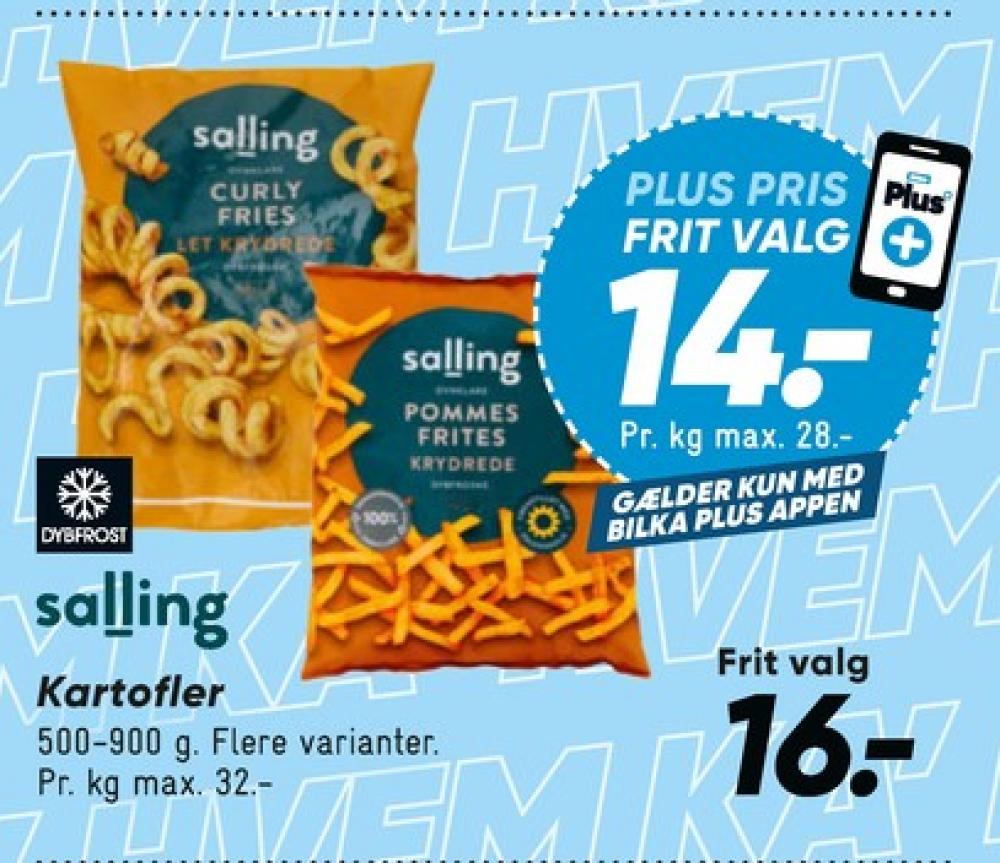 Salling, Pommes Frites Krydrede