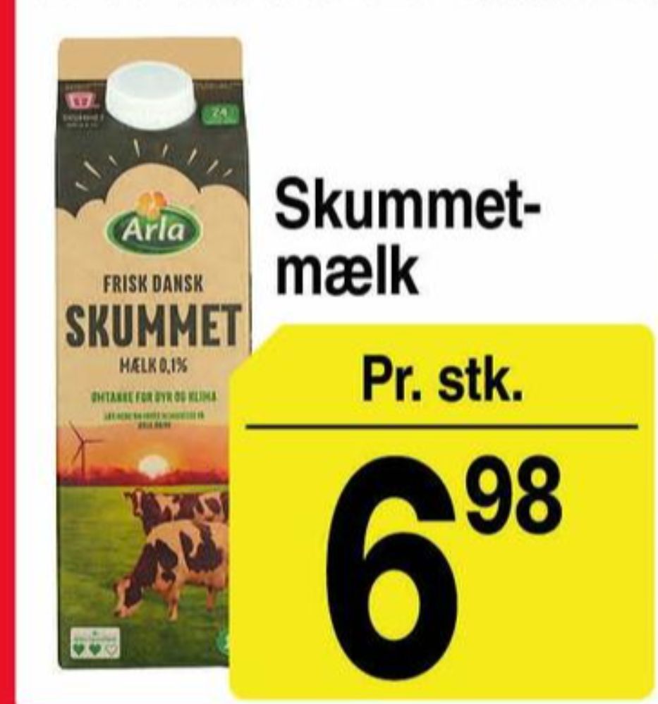 Arla, Skummetmælk