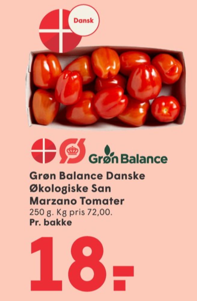 Grøn Balance, Tomater