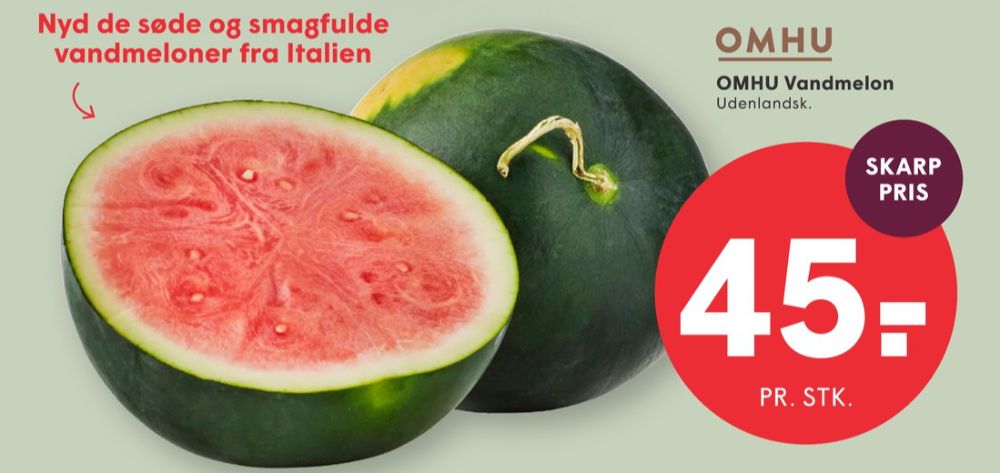 OMHU, Vandmelon