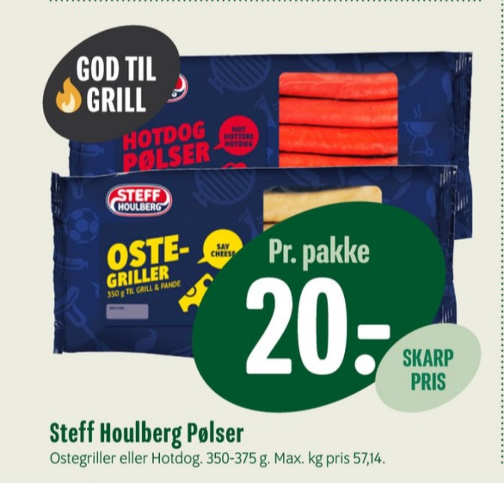 Steff Houlberg, Hotdogpølser