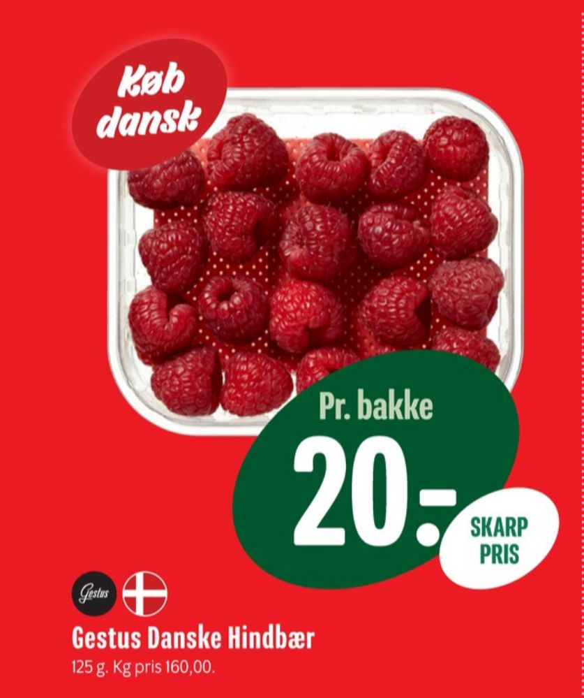 Gestus, Hindbær