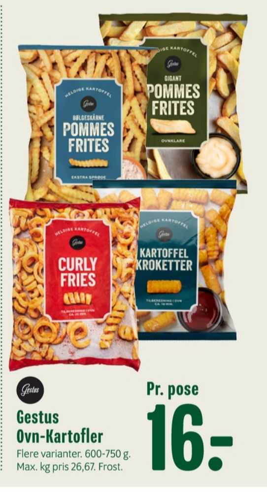 Gestus, Pommes Frites Gigant