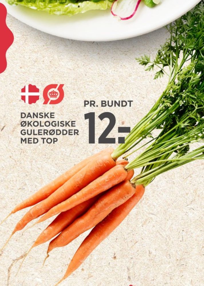 Gulerødder med top