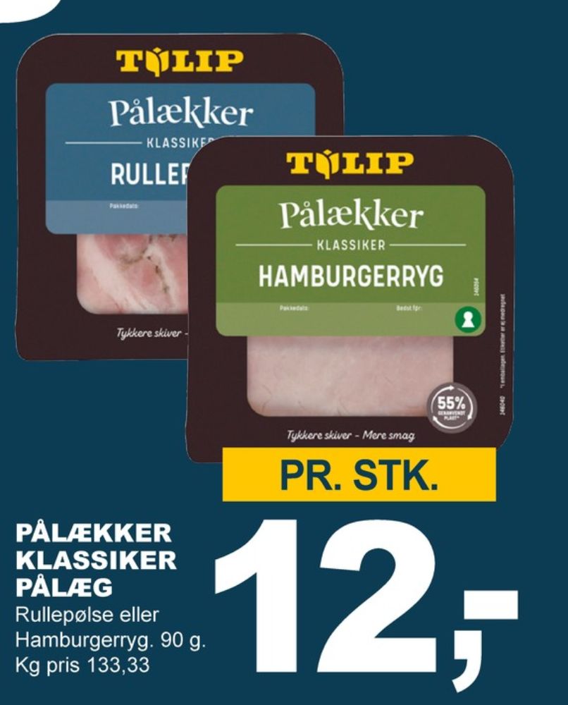 Pålækker, Hamburgerryg