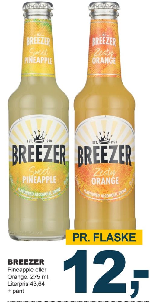 Bacardi Breezer, Zesty Orange RTD