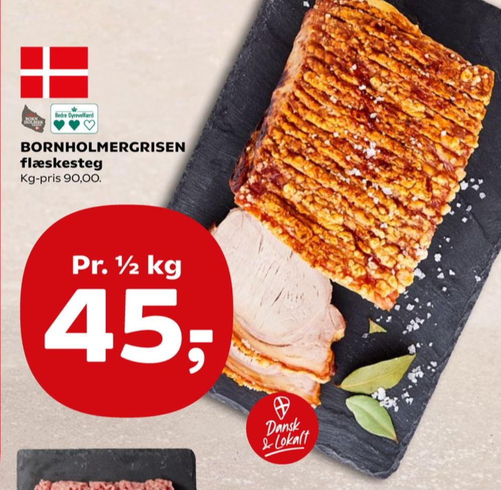 Bornholmergrisen, Flæskesteg