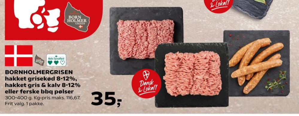 Bornholmer Slagteren, BBQ Pølser