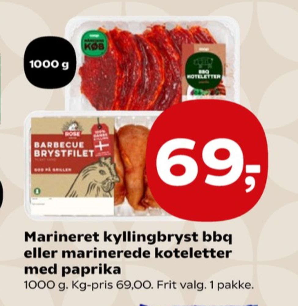 Rose, Kyllingebrystfilet