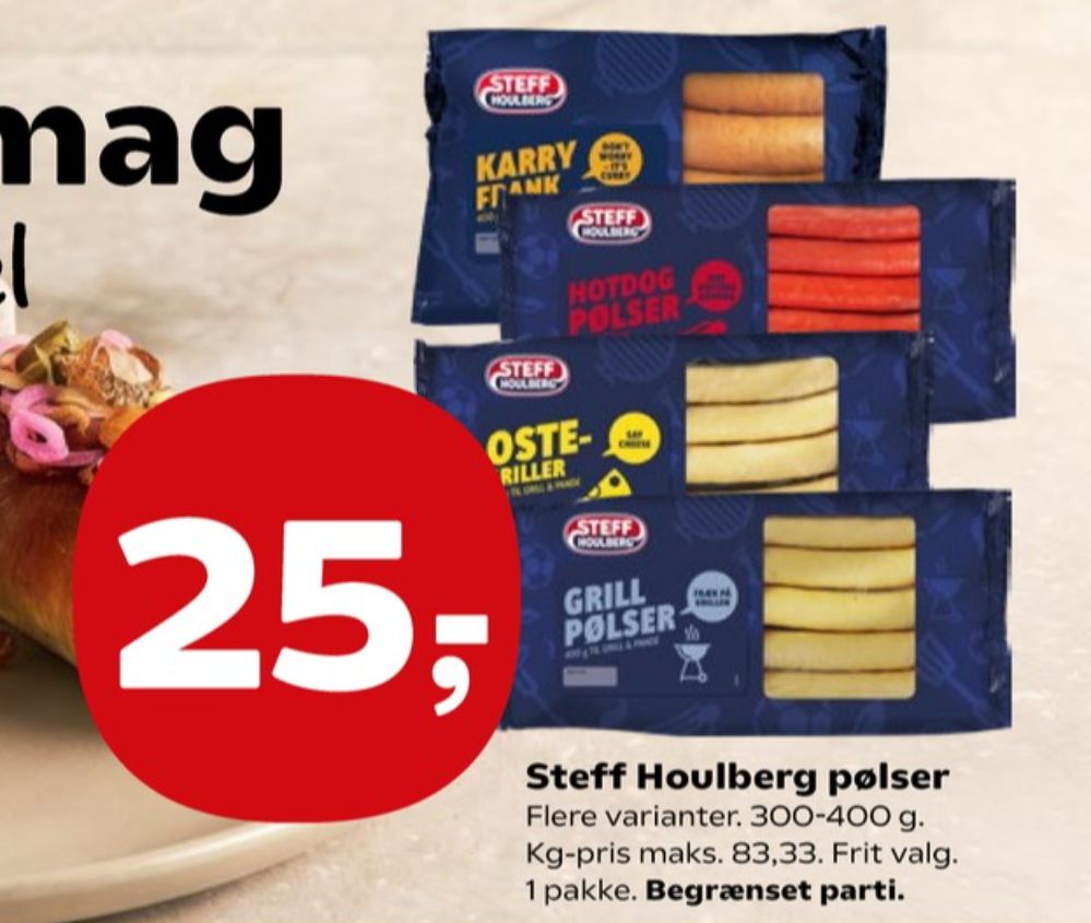 Steff Houlberg, Karry Frank Pølser