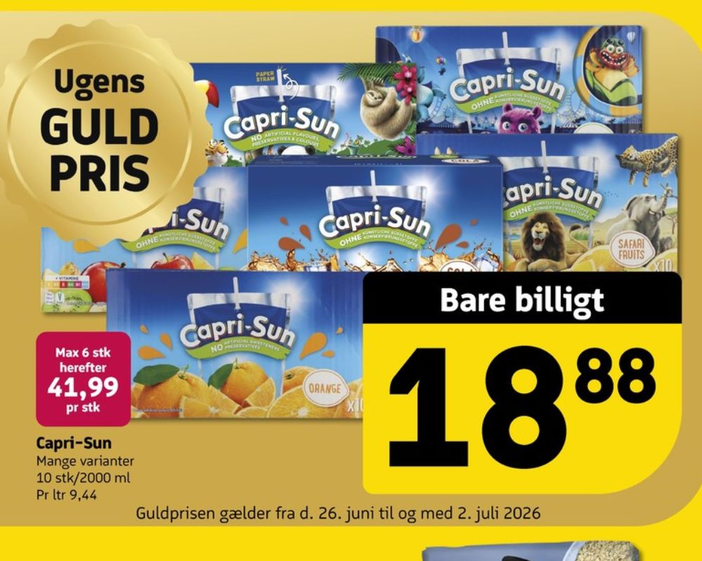 Capri-Sun, Frugtdrik Cola Mix