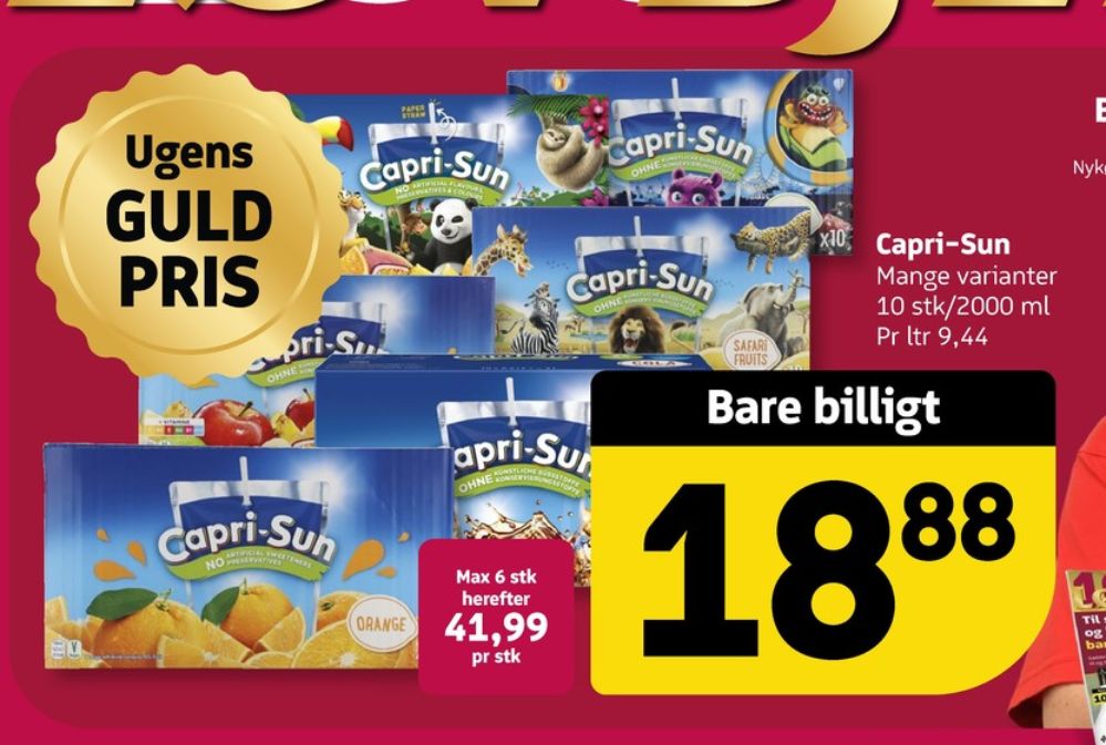 Capri-Sun, Frugtdrik Cola Mix