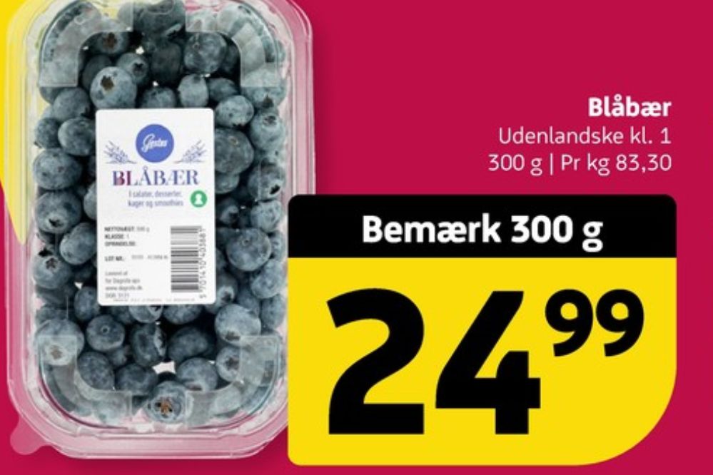 Gestus, Blåbær