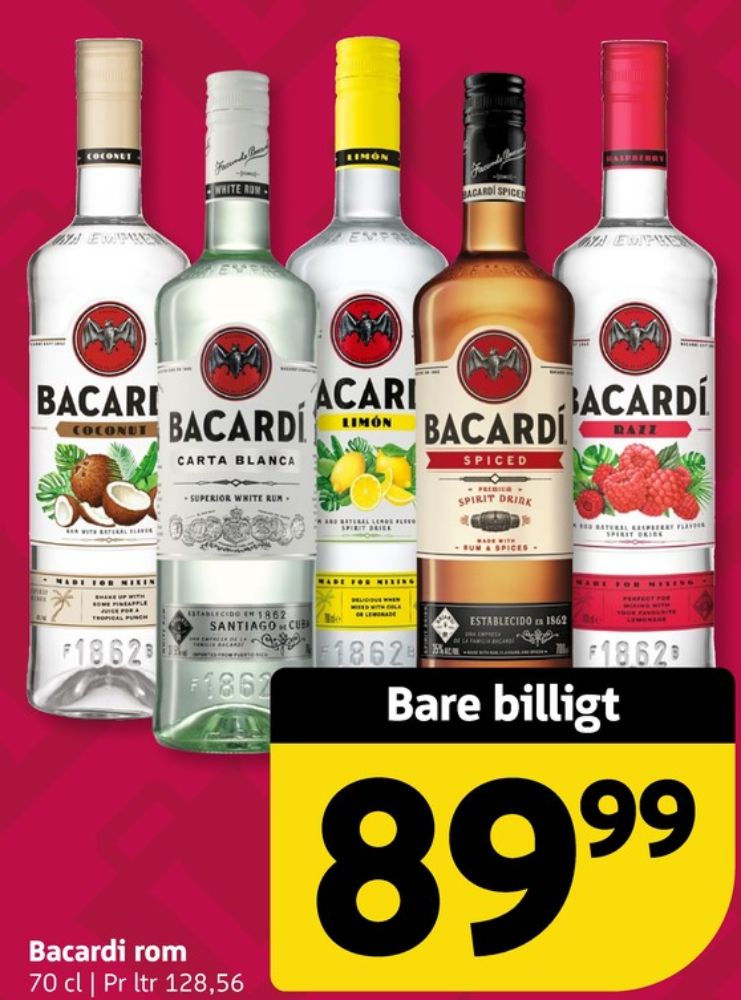 Bacardi Coconut, Rom