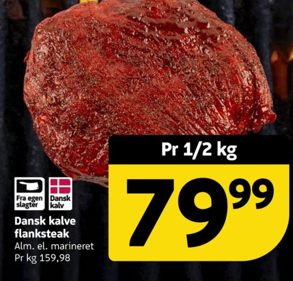 Kalveflanksteak