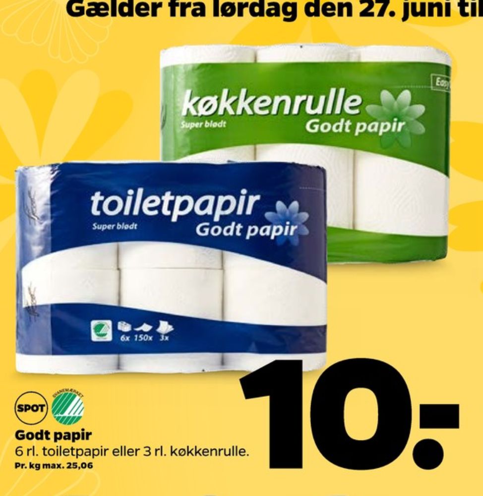 Godt Papir, Toiletpapir