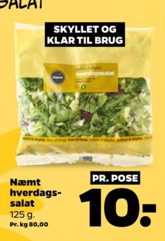 Næmt, Salat