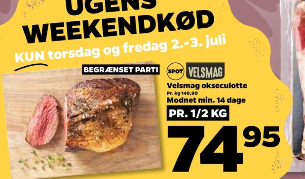 Velsmag, Okseculotte