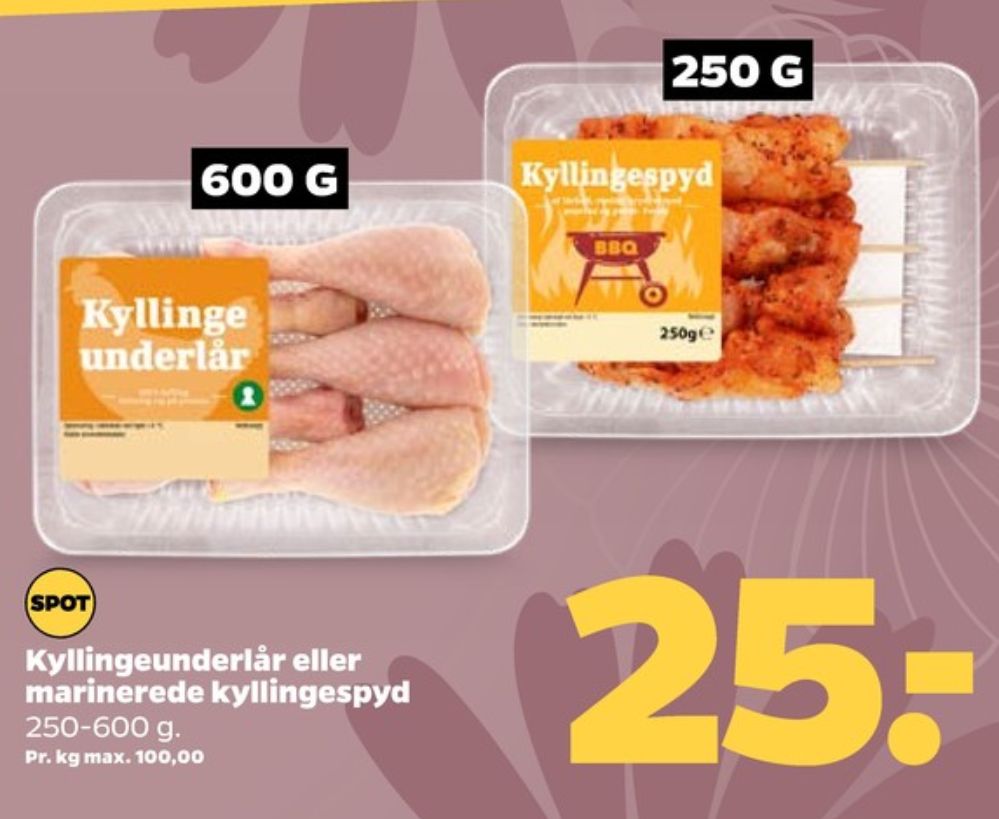 Kyllingeunderlår