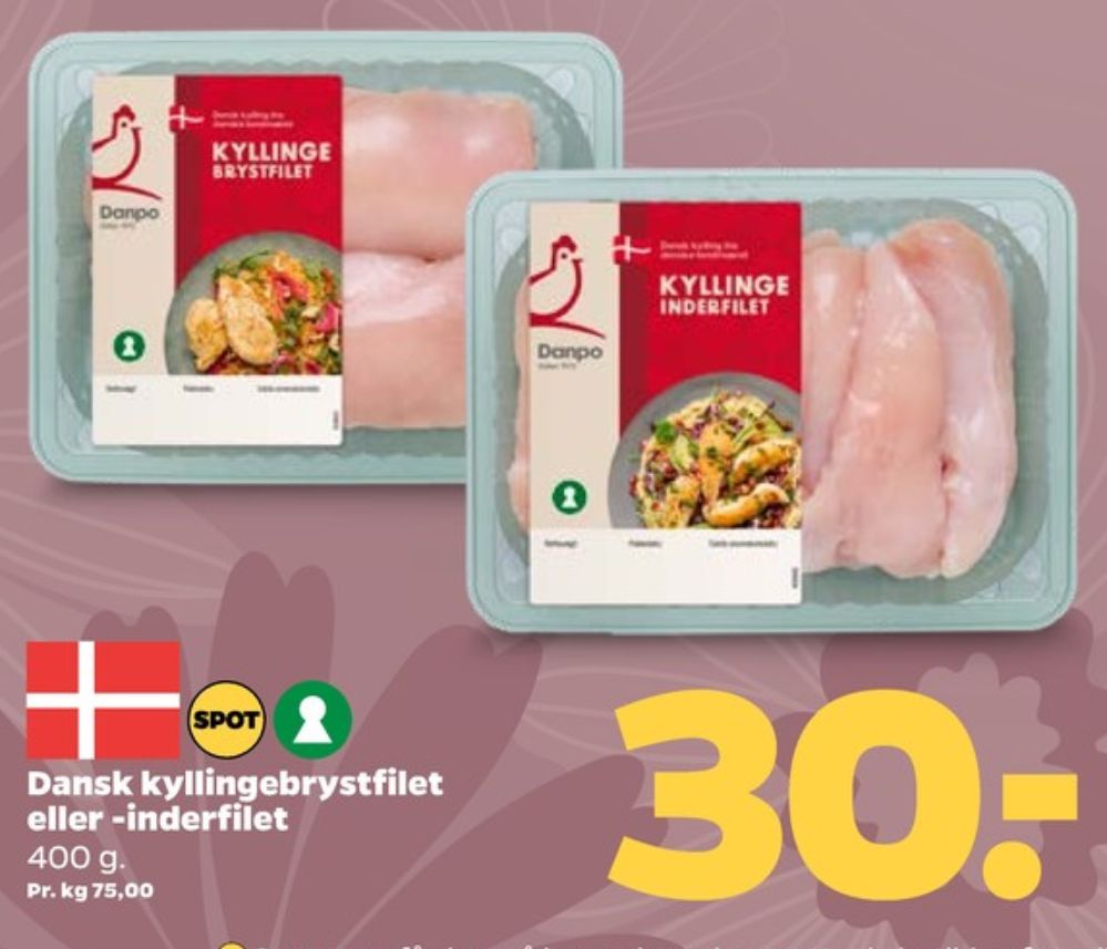 Danpo, Kyllingeinderfileter