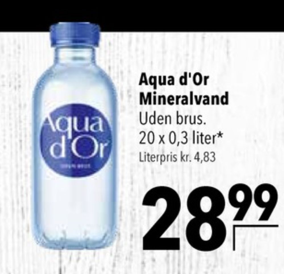 Aqua d'Or, Mineralvand uden brus 20 pk.