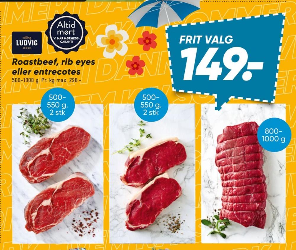 Salling Ludvig, Roastbeef