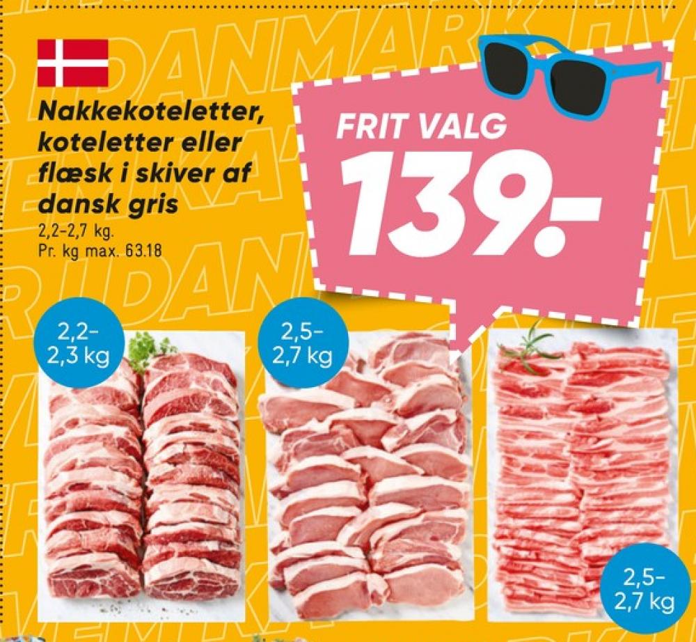 Flæsk i skiver