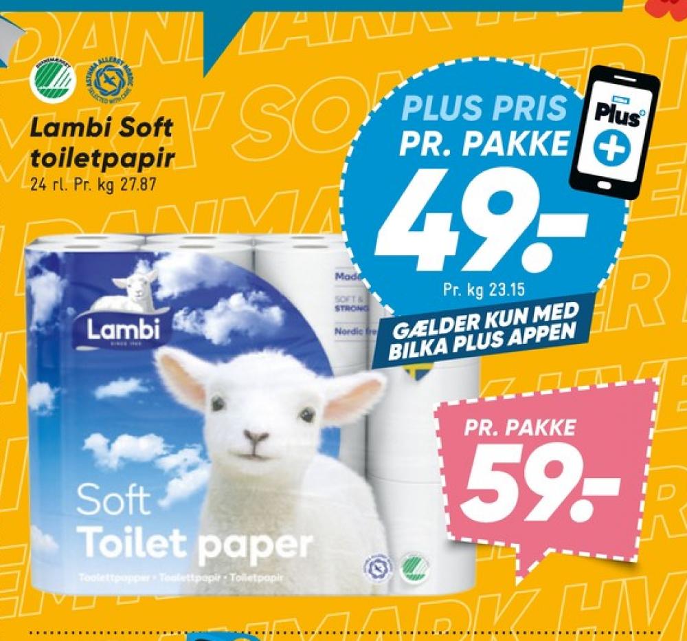 Lambi Soft, Toiletpapir