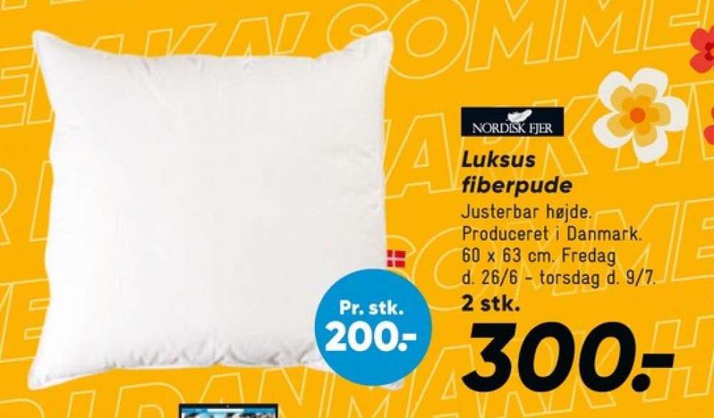 Nordisk Fjer, Hovedpude