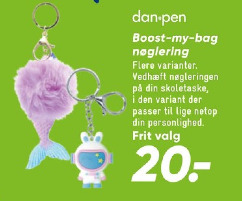 Dan-pen, Nøglering