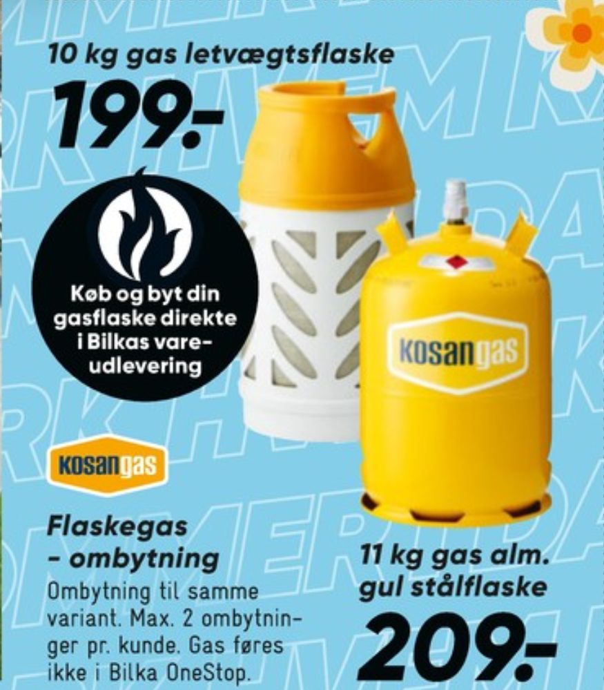 Kosan, Gasflaske