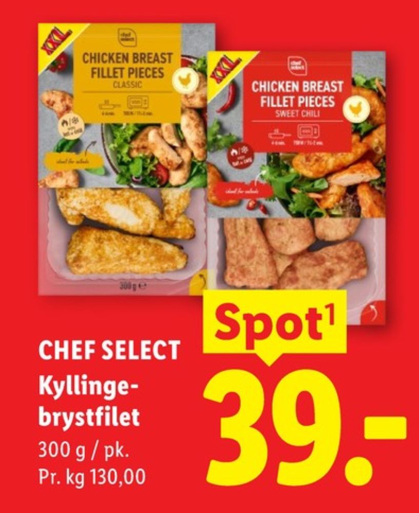 Chef Select, Kyllingestykker