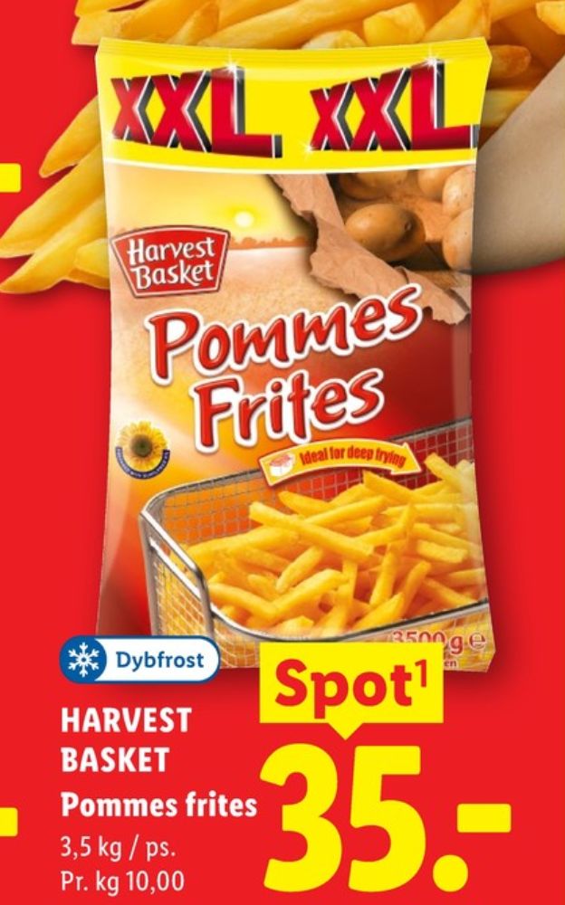 Harvest Basket, Pommes Frites