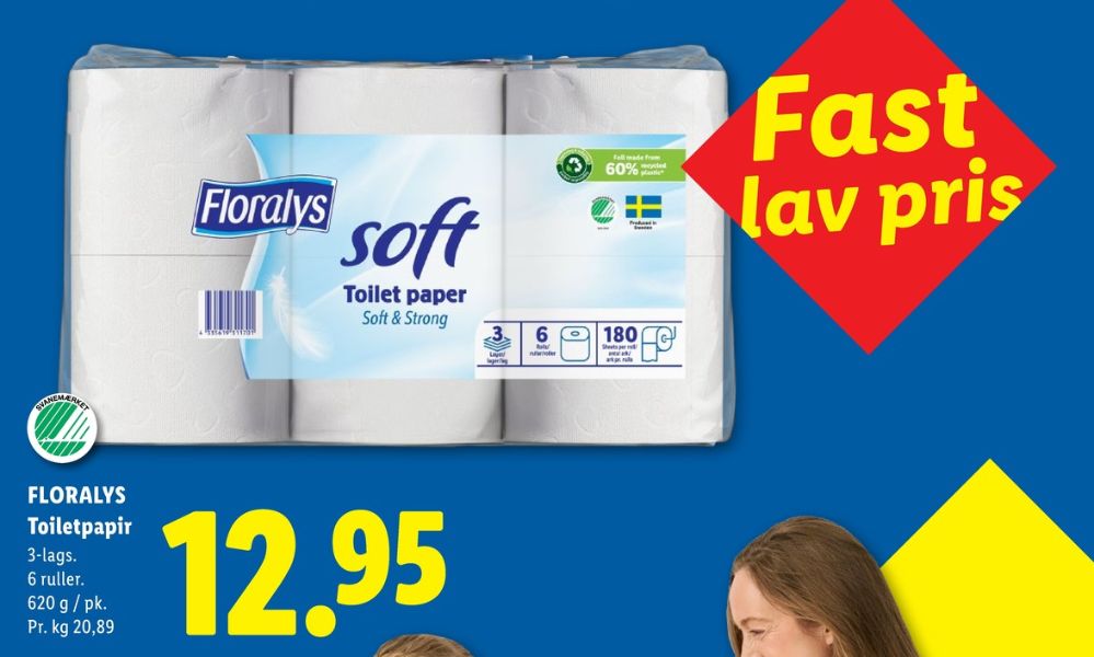 Floralys Soft, Toiletpapir