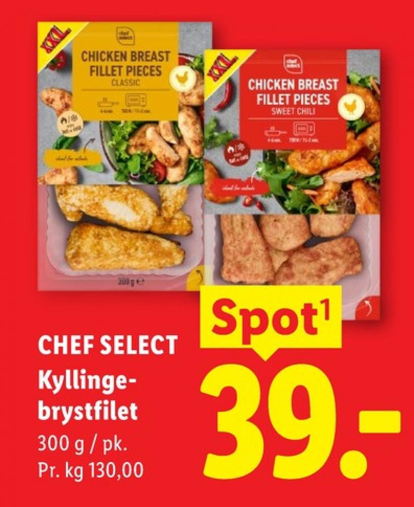 Chef Select, Kyllingestykker