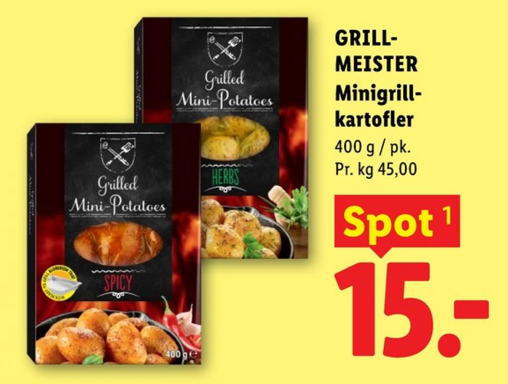 Grillmeister, Mini Potatos Herbs