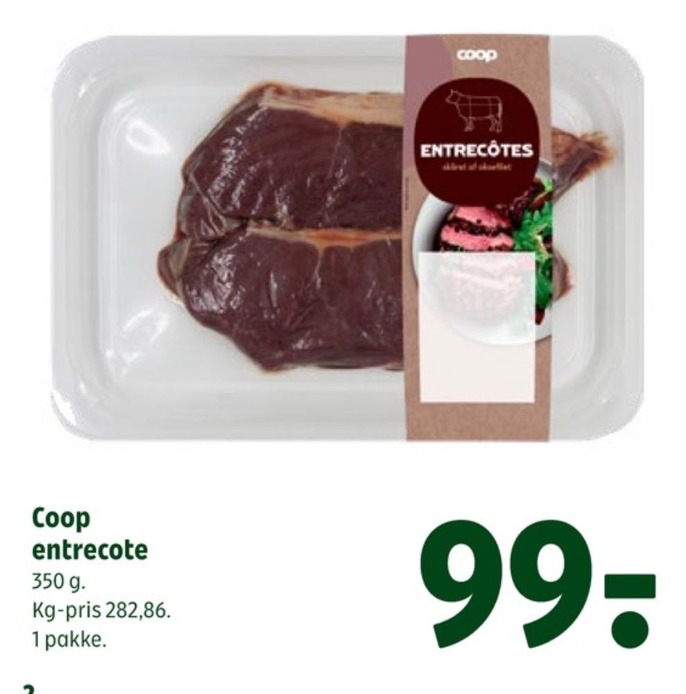 Coop, Okseentrecotes