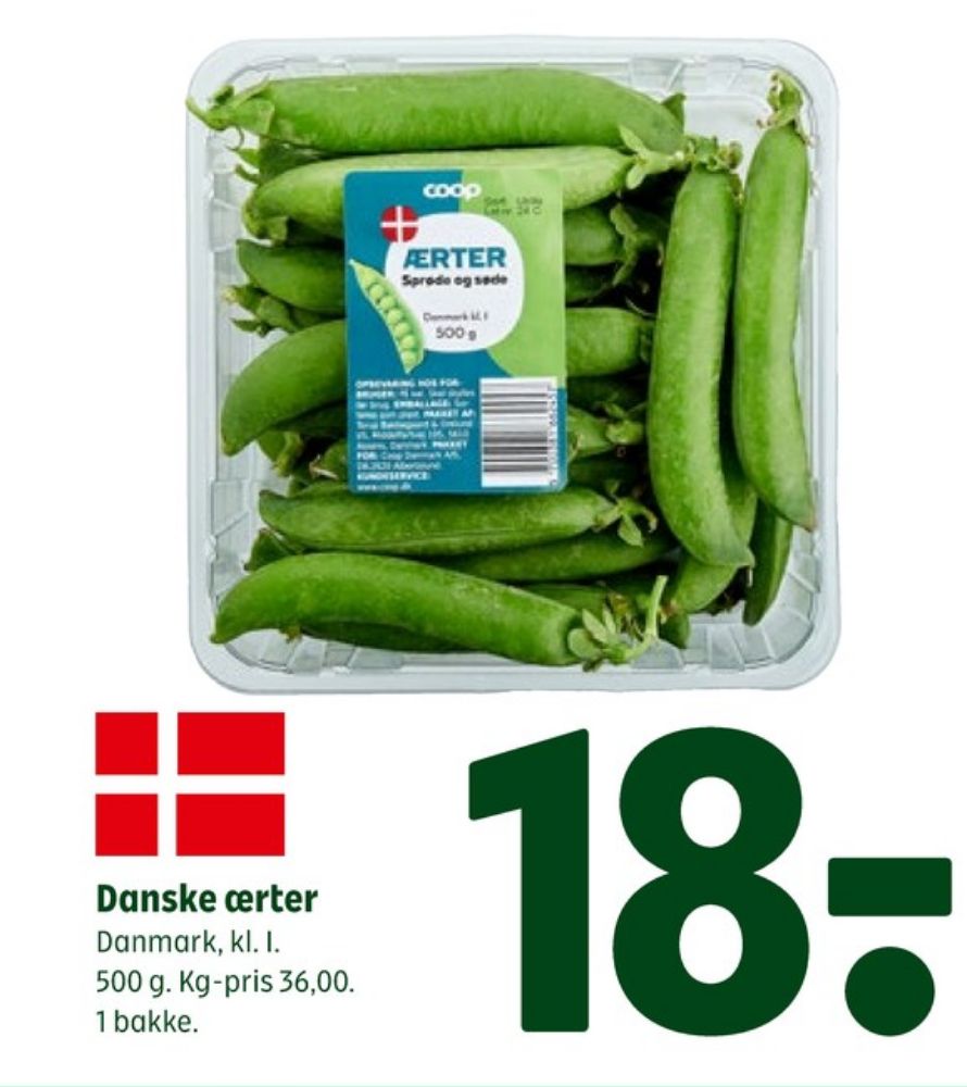 Coop, Ærter