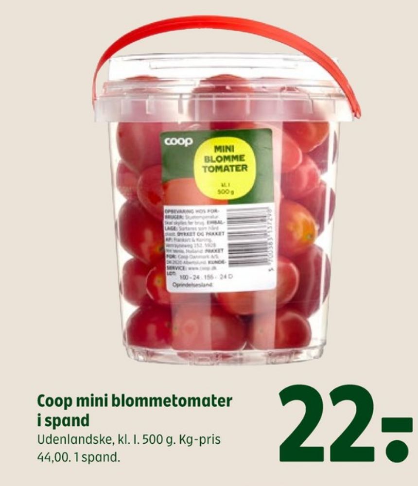 Coop, Tomater