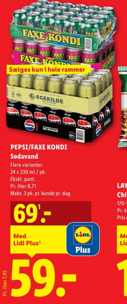 Pepsi Max, Cola 24 pk.