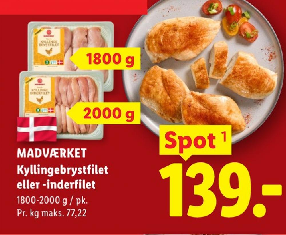 Madværket, Kyllingebrystfilet