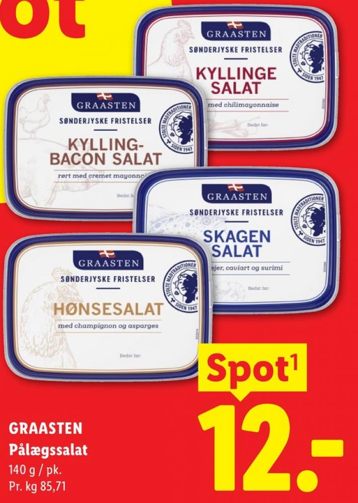 Graasten Sønderjyske Fristelser, Kyllingesalat