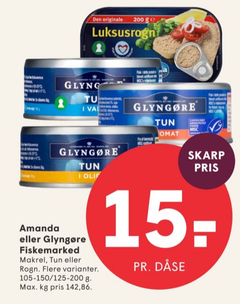 Amanda Seafood, Aftenrogn