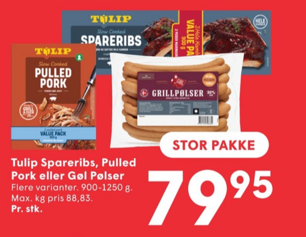 Gøl, Grillpølser