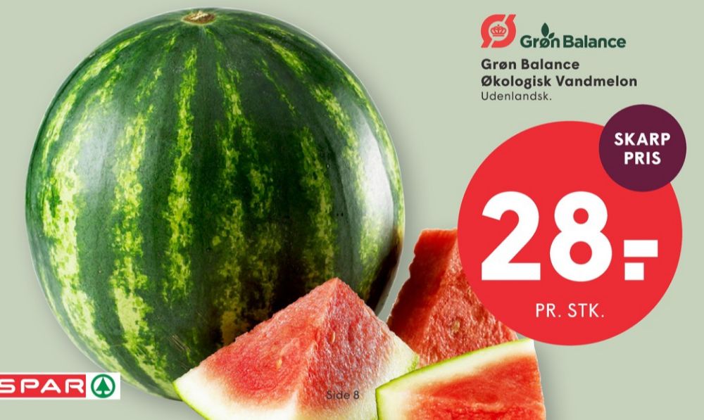 Grøn Balance, Vandmelon