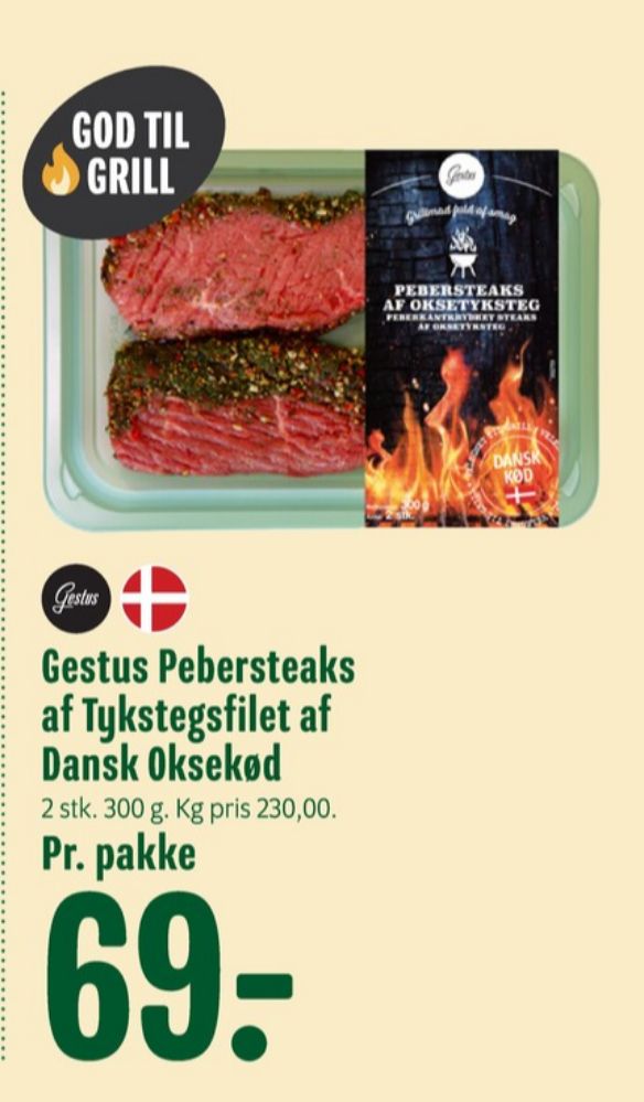 Gestus, Oksesteaks