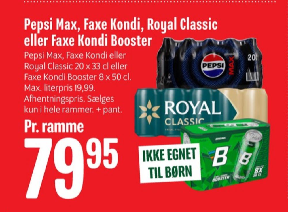 Pepsi Max, Cola 20 pk