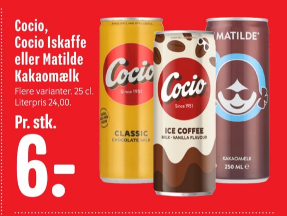 Matilde, Kakaomælk