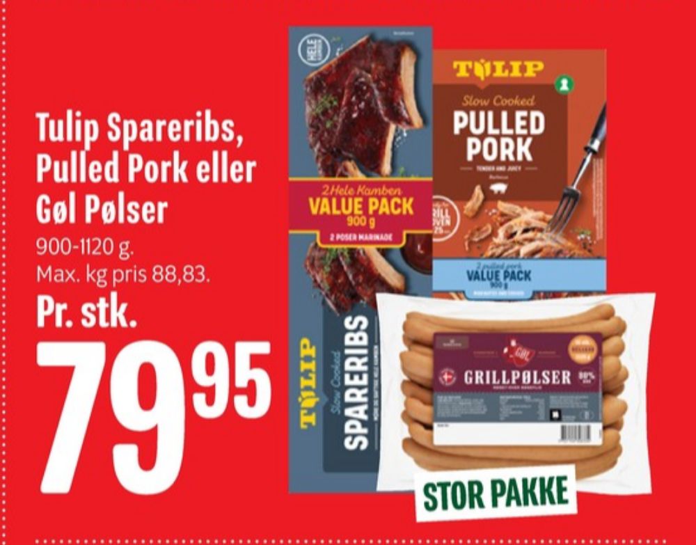 Gøl, Grillpølser